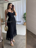 Nataly lace midi dress