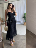 Nataly lace midi dress