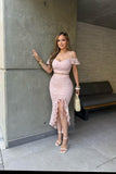 Nicole lace skirt set