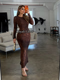 Kim midi dress