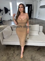 Maggie  mesh midi dress