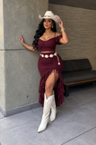 Nicole lace skirt set
