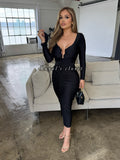 Leslie midi dress