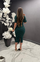 Vicky lace midi dress