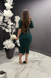 Vicky lace midi dress