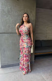 Margarita mesh maxi dress