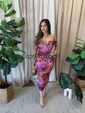 Ninel mesh midi dress