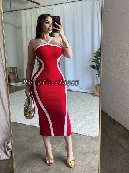 Selene midi dress