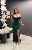 Corina lace gown dress