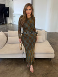 Kim midi dress