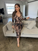 Marielos midi dress