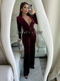 Rocio velvet set