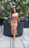 Nelly mesh midi dress