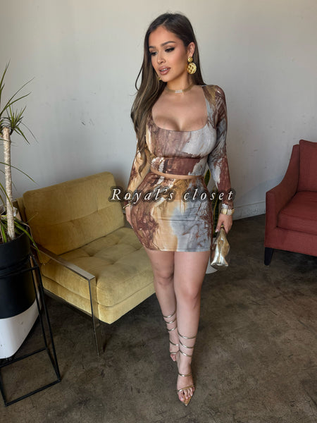 Sheila skirt set