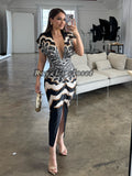 Irma midi dress
