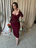 Milly mesh midi dress