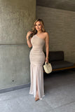 Margarita mesh maxi dress
