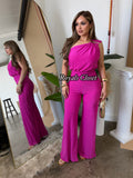 Dalila pink jumpsuit