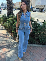 Mayra denim jumpsuit