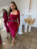 Xochil midi dress