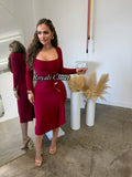 Xochil midi dress