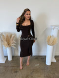 Xochil midi dress