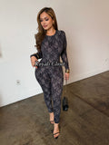 Anabella mesh Jumpsuit