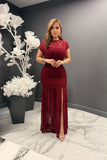 Minerva lace midi dress