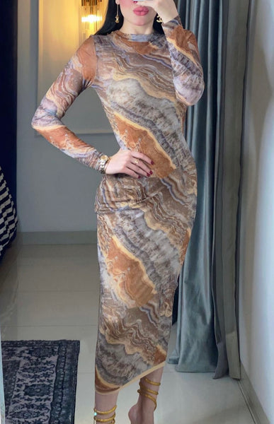 Irina mesh dress