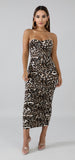 Anahi midi dress