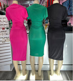 Elvia midi dress