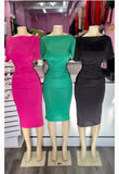 Elvia midi dress